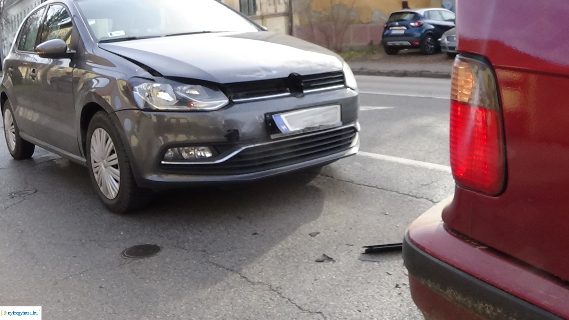 Ráfutásos baleset a Debreceni úton