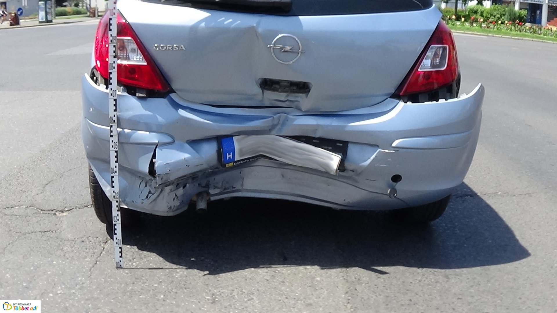 Ráfutásos baleset a Vay Ádám körúton