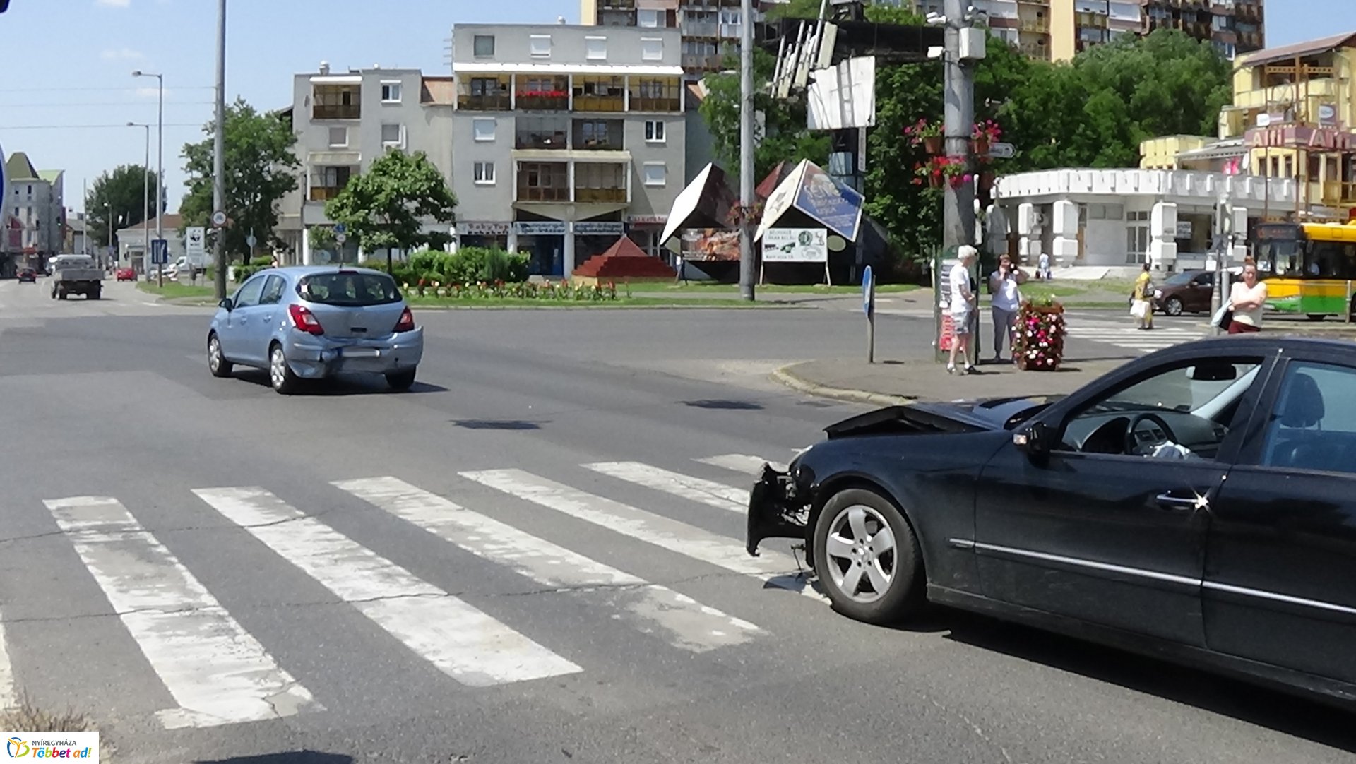 Ráfutásos baleset a Vay Ádám körúton