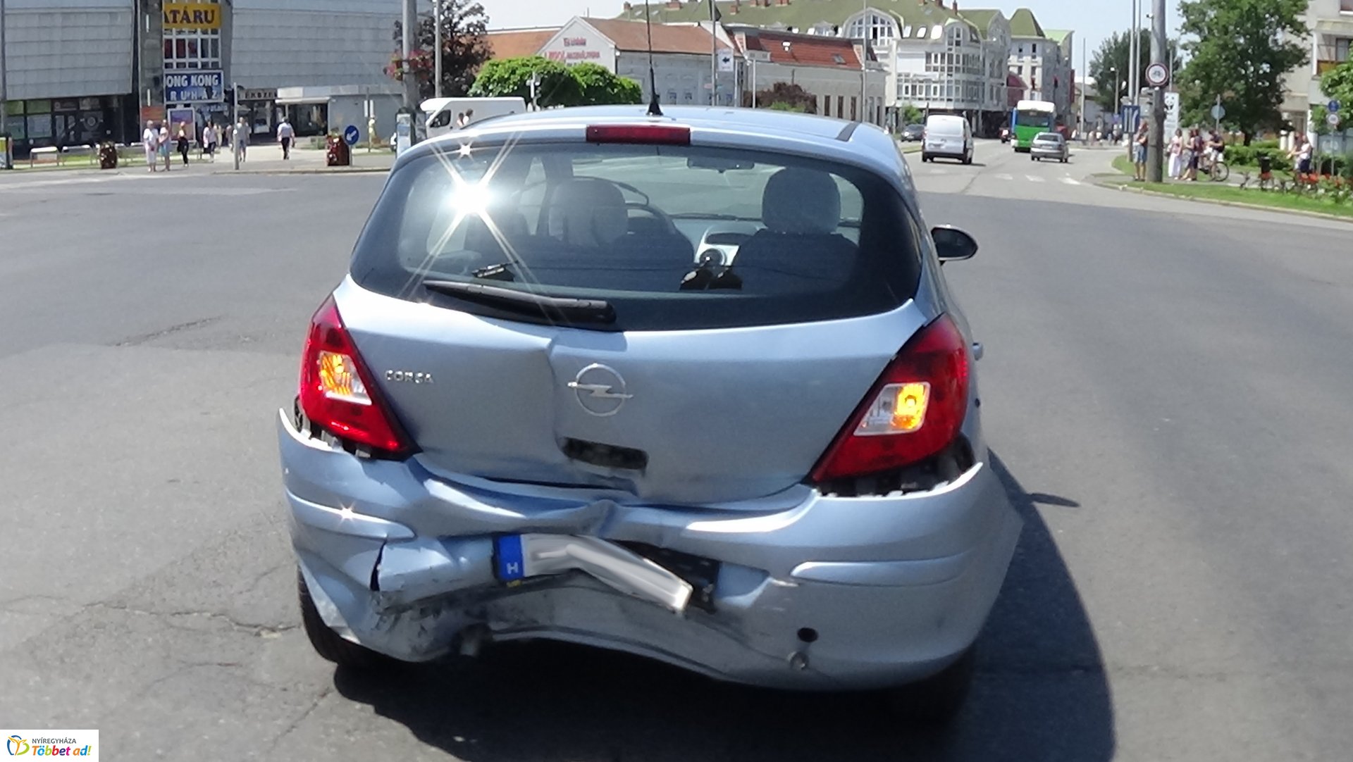 Ráfutásos baleset a Vay Ádám körúton