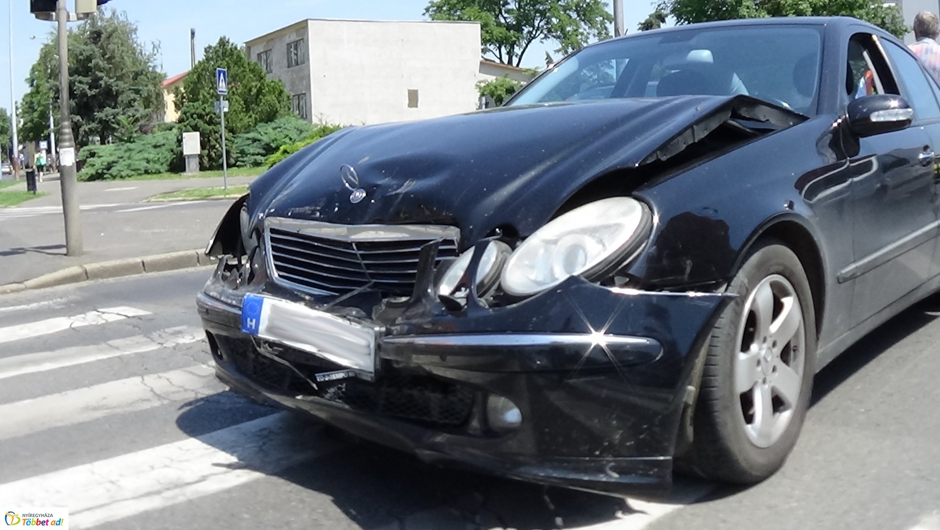 Ráfutásos baleset a Vay Ádám körúton