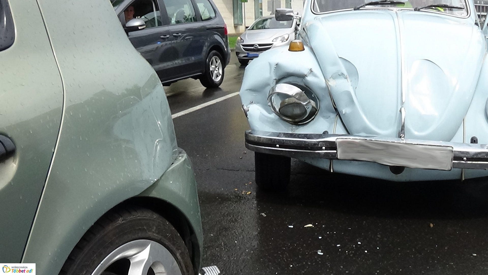 Ráfutásos baleset történt péntek délután a Vay Ádám körúton