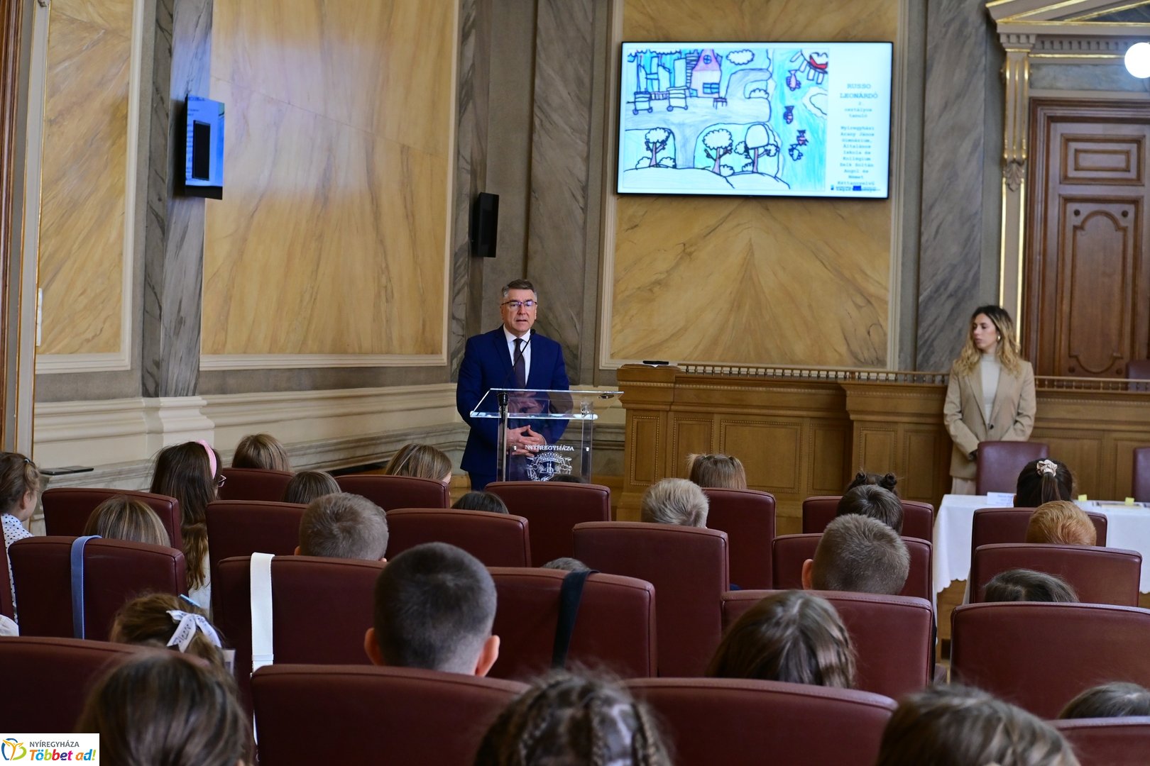 Rajzpályázat díjátadója a Városházán - 2026 szeptember