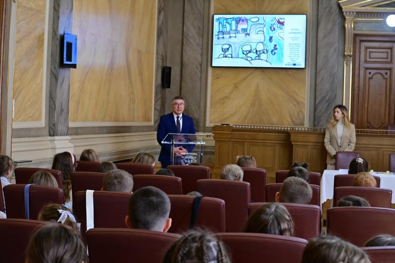 Rajzpályázat díjátadója a Városházán - 2026 szeptember