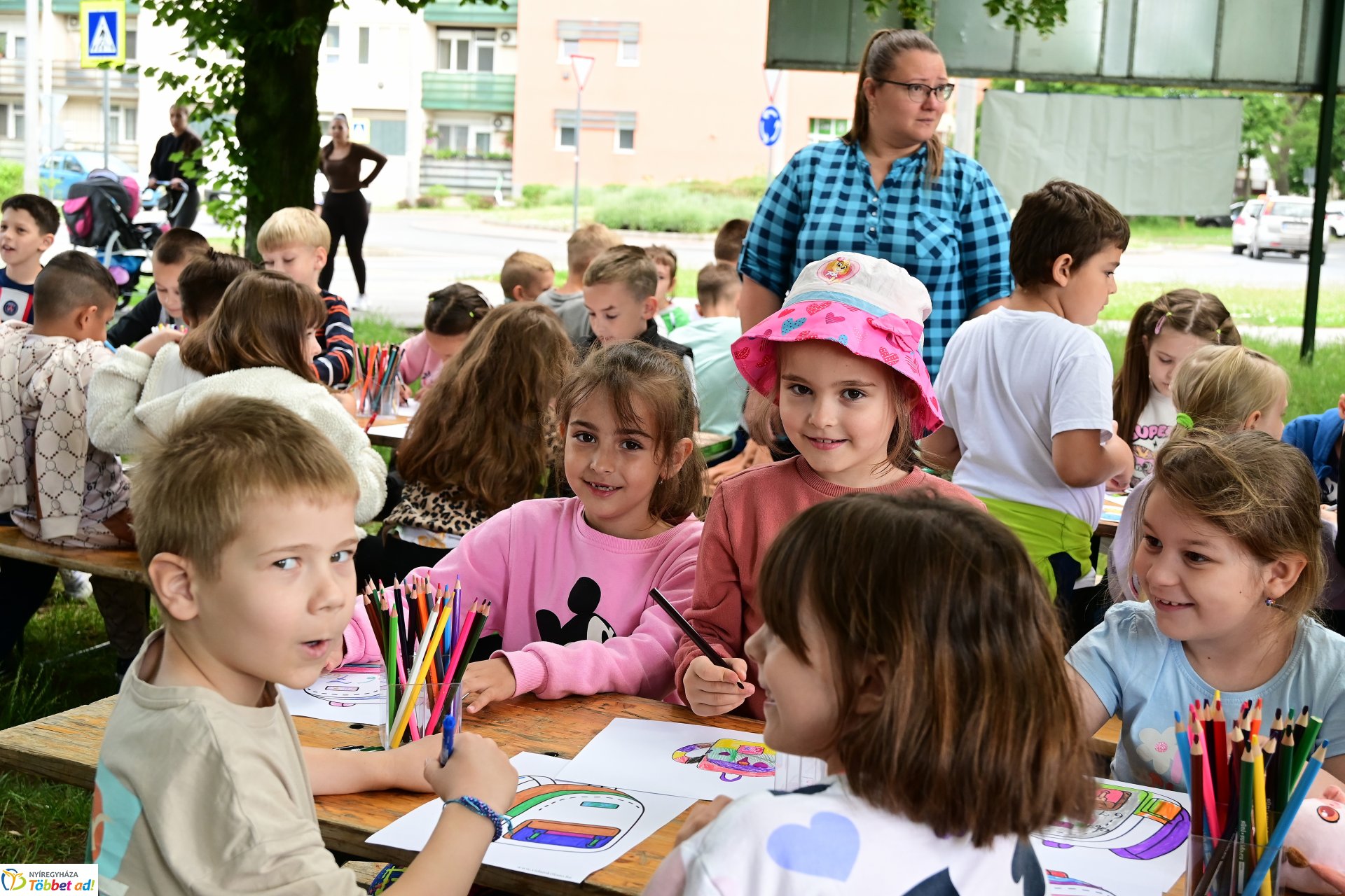 Rajzverseny a Víztoronynál