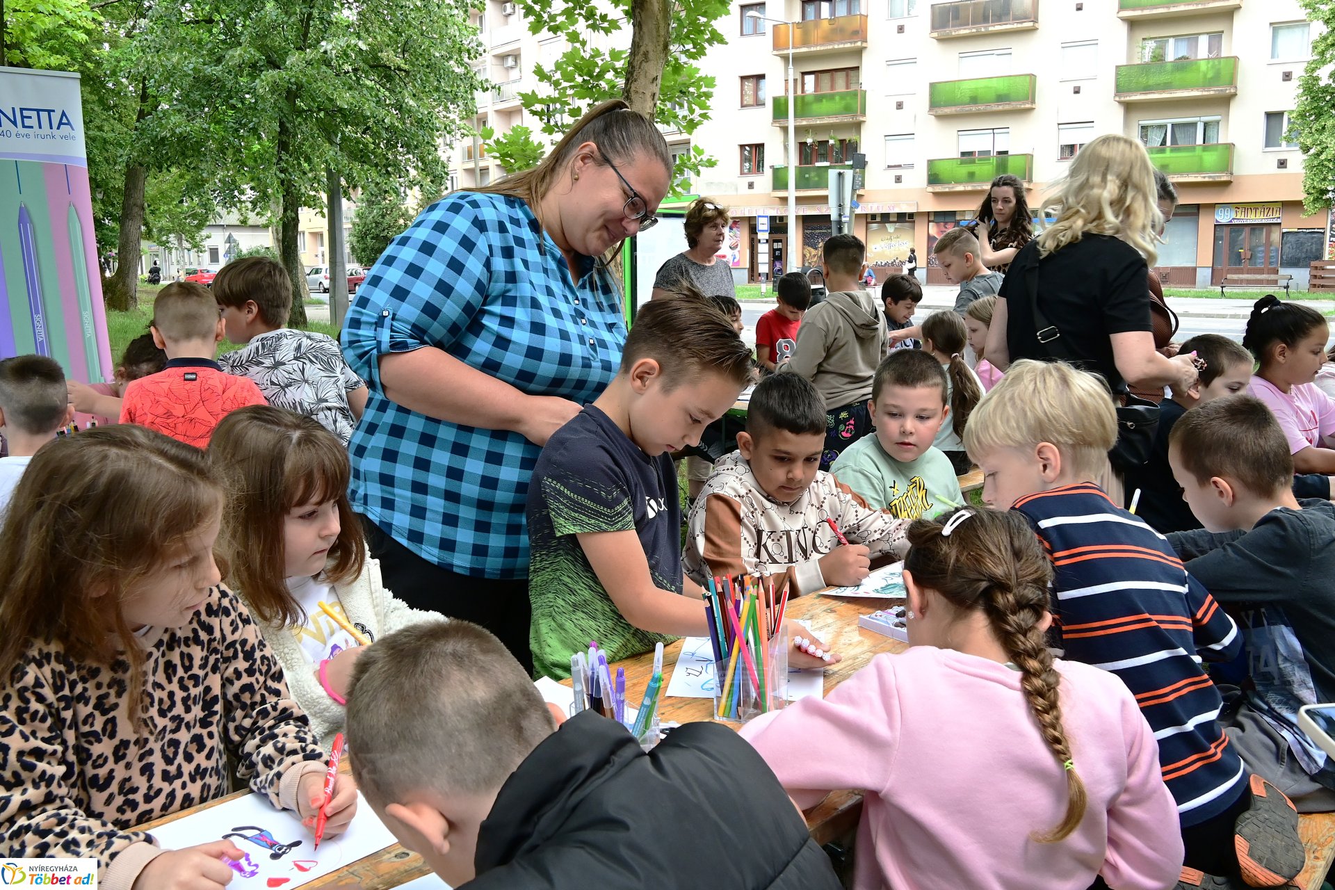 Rajzverseny a Víztoronynál