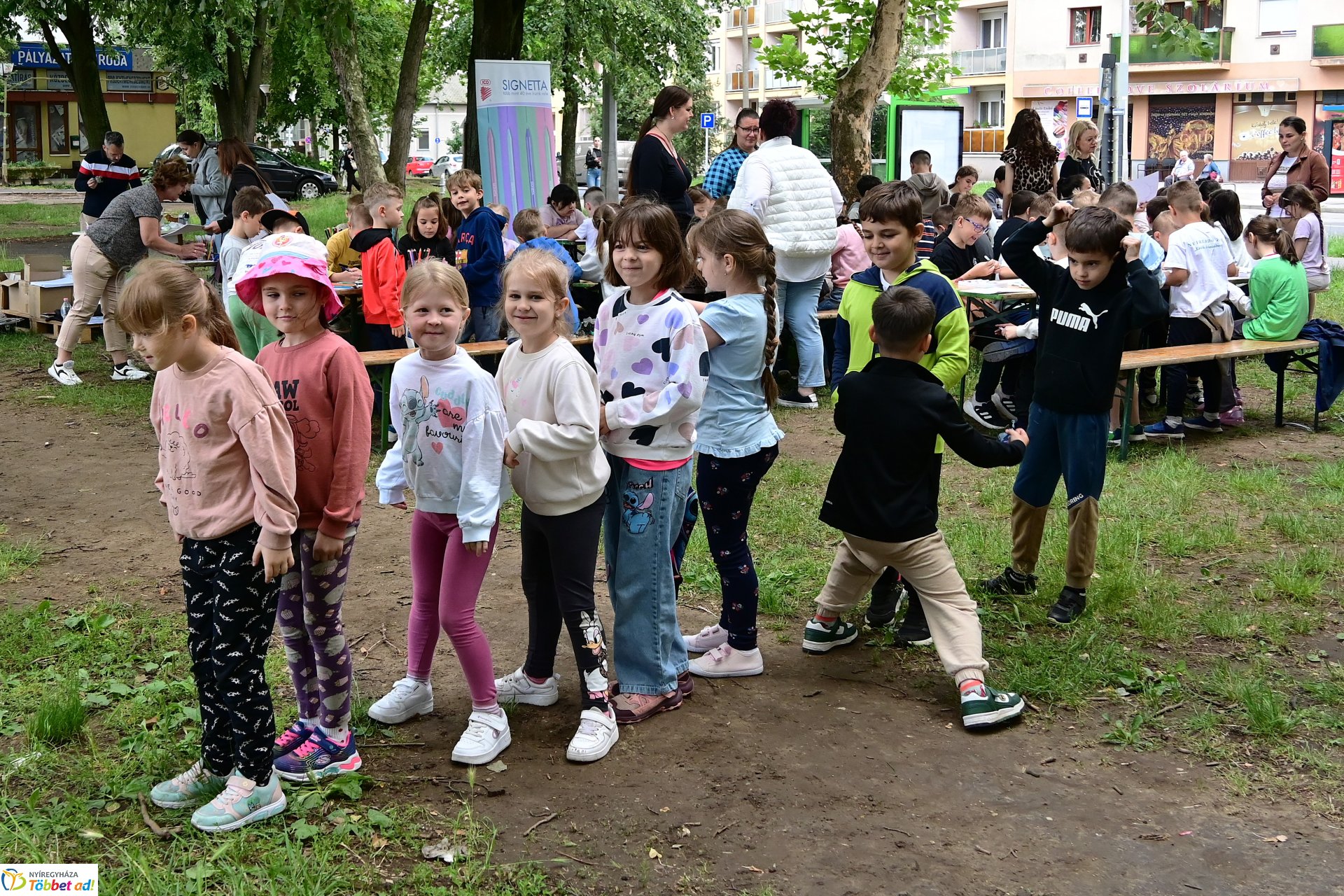 Rajzverseny a Víztoronynál
