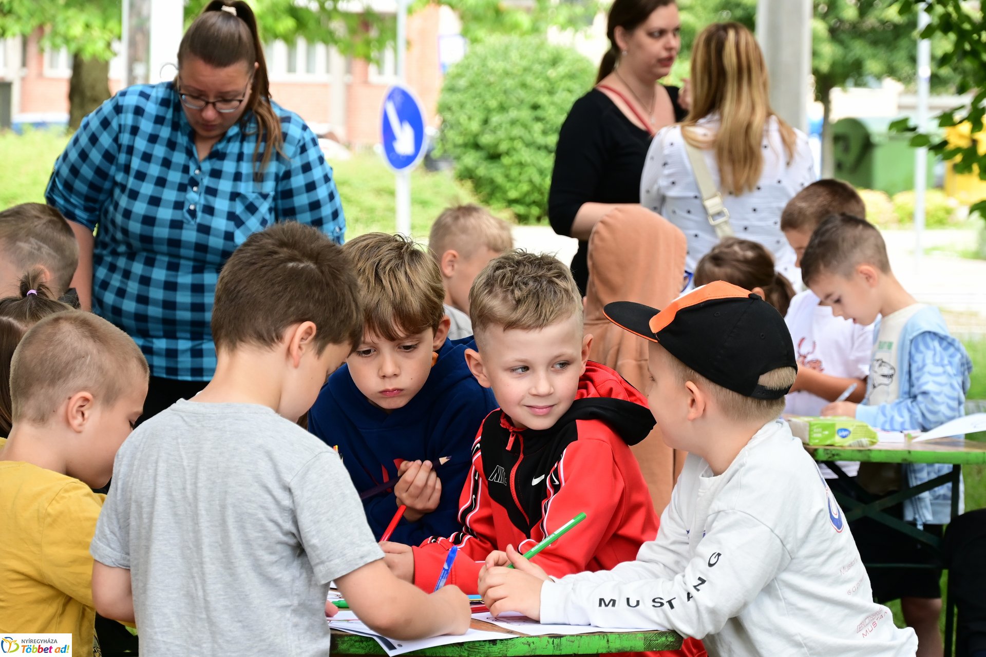 Rajzverseny a Víztoronynál