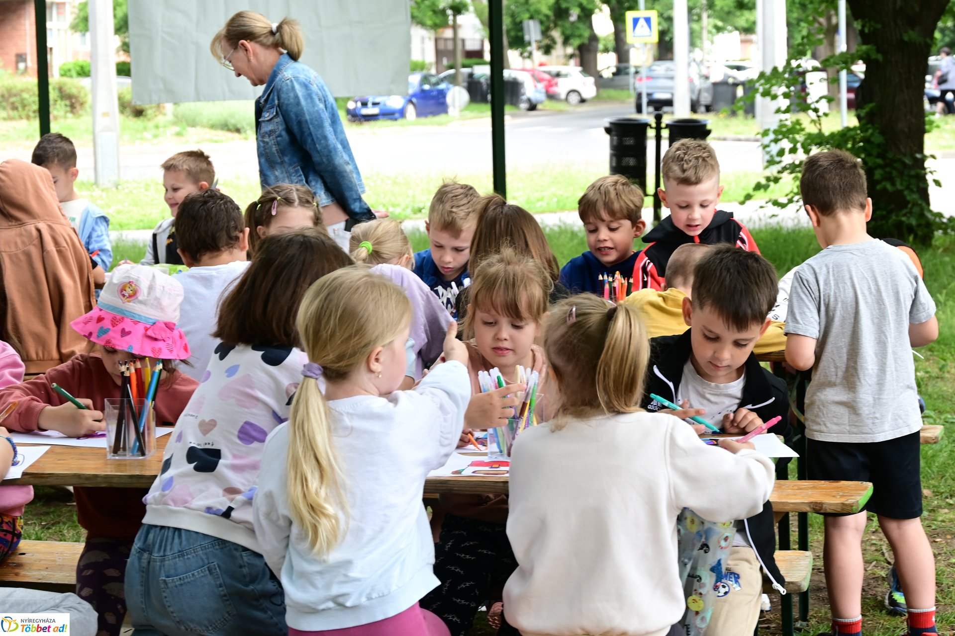 Rajzverseny a Víztoronynál