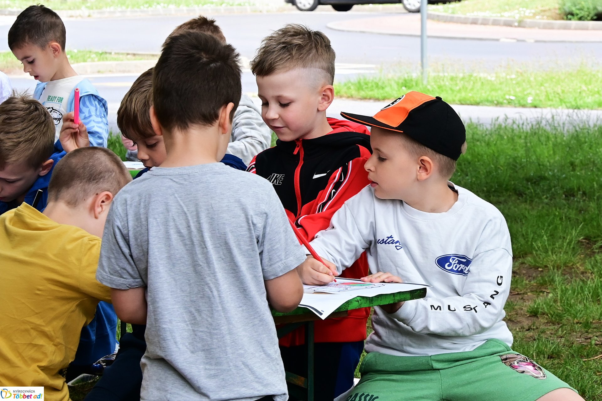 Rajzverseny a Víztoronynál