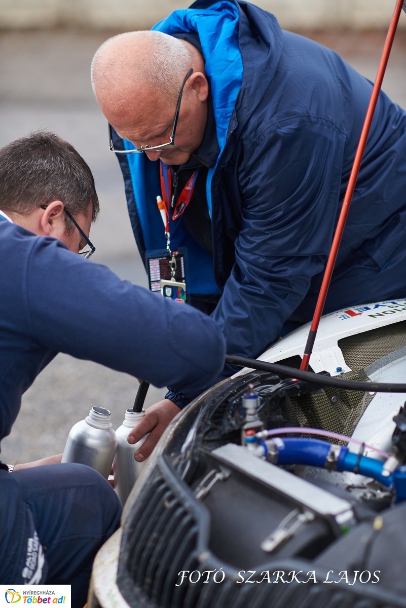 Rally EB 2019 - szervízpark