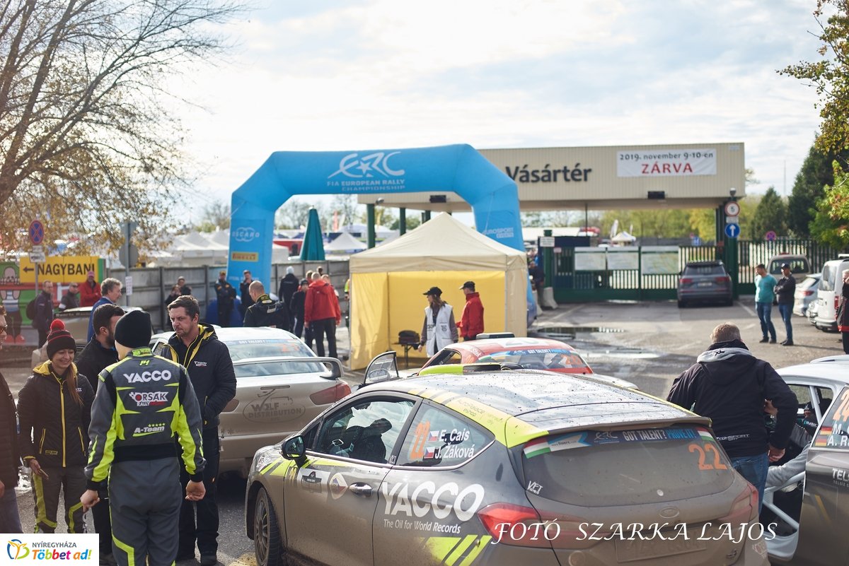 Rally EB 2019 - szervízpark