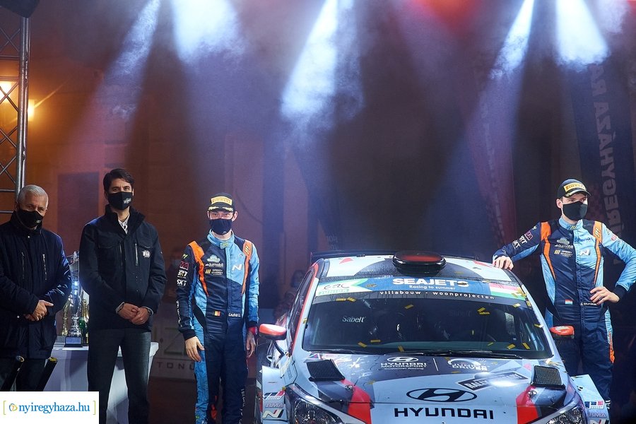 Rally Hungary 2020 Nyíregyháza - díjátadó