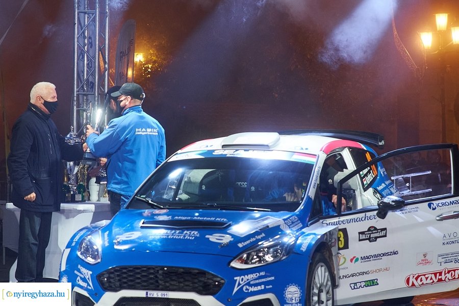 Rally Hungary 2020 Nyíregyháza - díjátadó