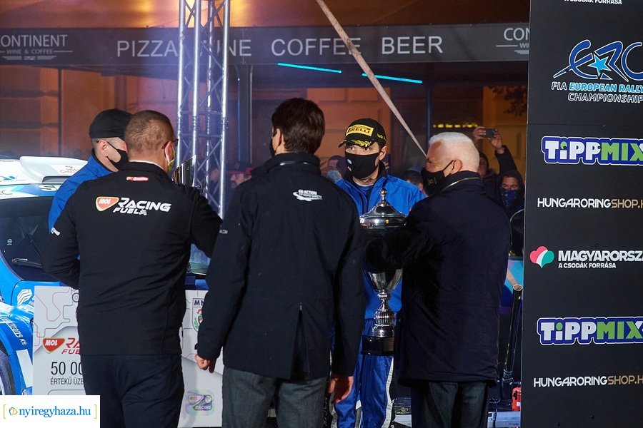 Rally Hungary 2020 Nyíregyháza - díjátadó