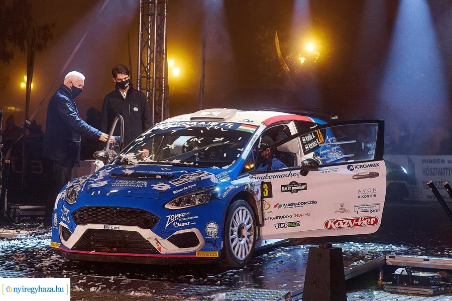 Rally Hungary 2020 Nyíregyháza - díjátadó