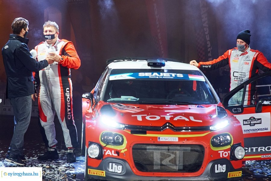 Rally Hungary 2020 Nyíregyháza - díjátadó