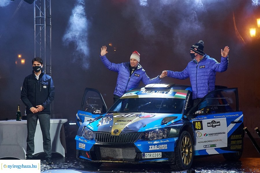 Rally Hungary 2020 Nyíregyháza - díjátadó
