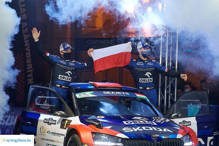 Rally Hungary 2020 Nyíregyháza - díjátadó