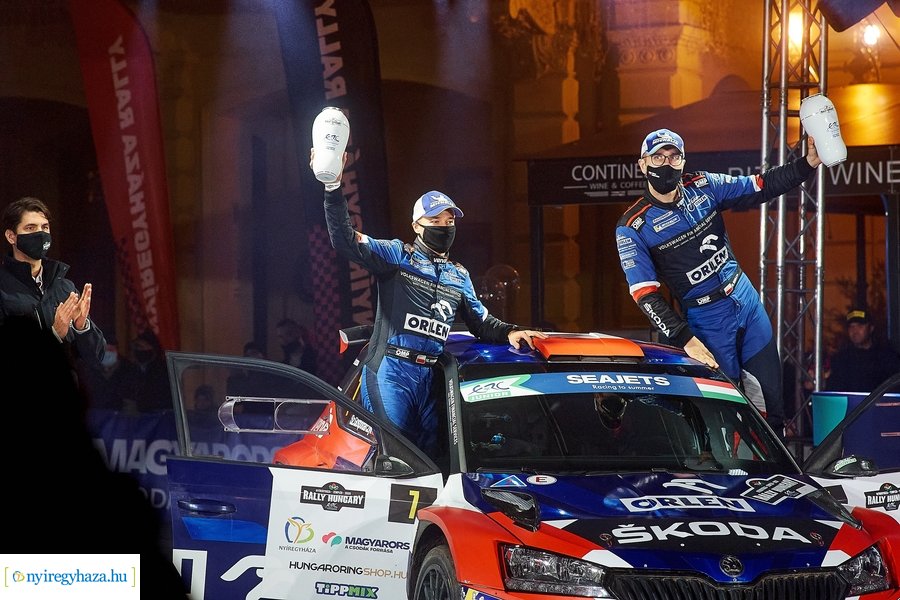 Rally Hungary 2020 Nyíregyháza - díjátadó