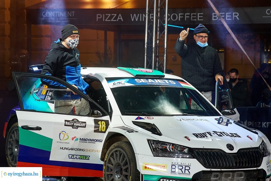 Rally Hungary 2020 Nyíregyháza - díjátadó
