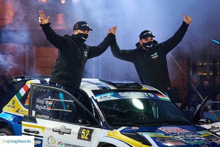 Rally Hungary 2020 Nyíregyháza - díjátadó