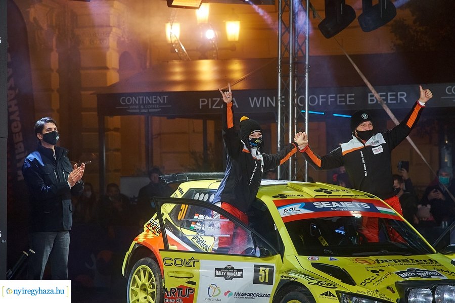 Rally Hungary 2020 Nyíregyháza - díjátadó