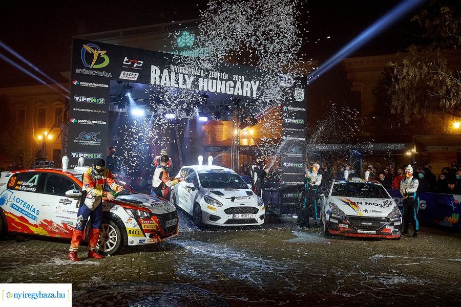 Rally Hungary 2020 Nyíregyháza - díjátadó