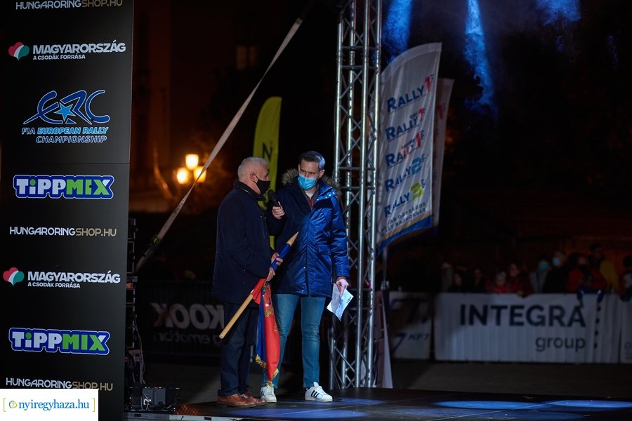 Rally Hungary 2020 Nyíregyháza  - rajtceremónia