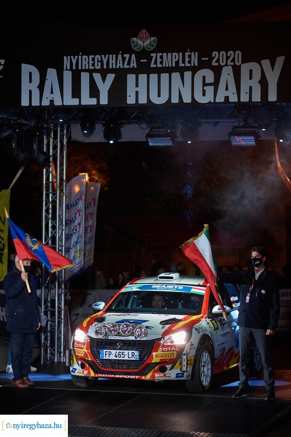 Rally Hungary 2020 Nyíregyháza  - rajtceremónia