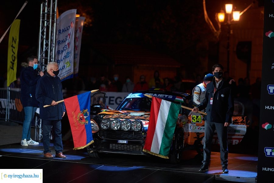Rally Hungary 2020 Nyíregyháza  - rajtceremónia