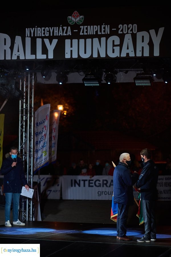 Rally Hungary 2020 Nyíregyháza  - rajtceremónia