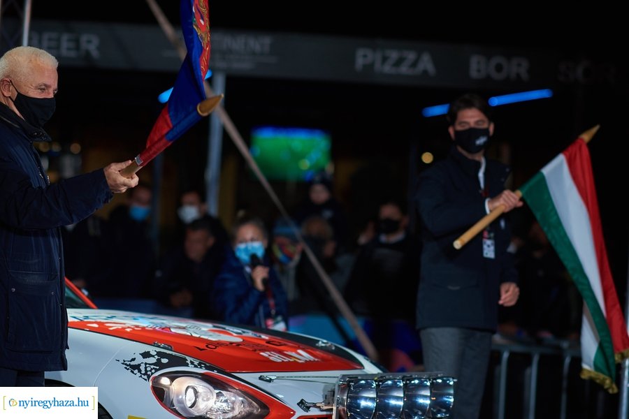 Rally Hungary 2020 Nyíregyháza  - rajtceremónia