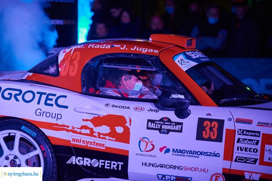 Rally Hungary 2020 Nyíregyháza  - rajtceremónia