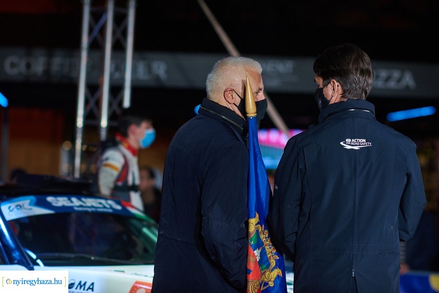 Rally Hungary 2020 Nyíregyháza  - rajtceremónia