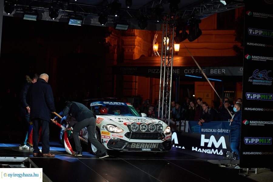 Rally Hungary 2020 Nyíregyháza  - rajtceremónia