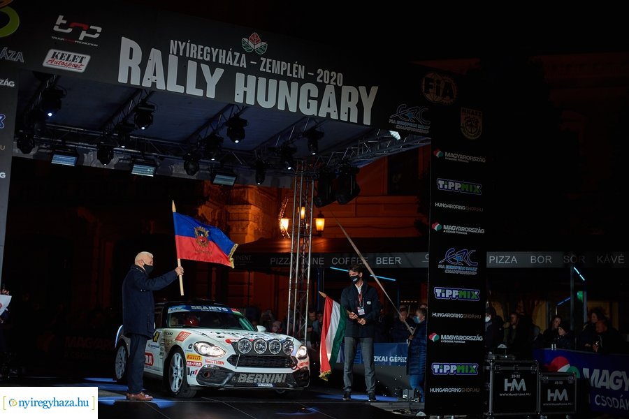 Rally Hungary 2020 Nyíregyháza  - rajtceremónia