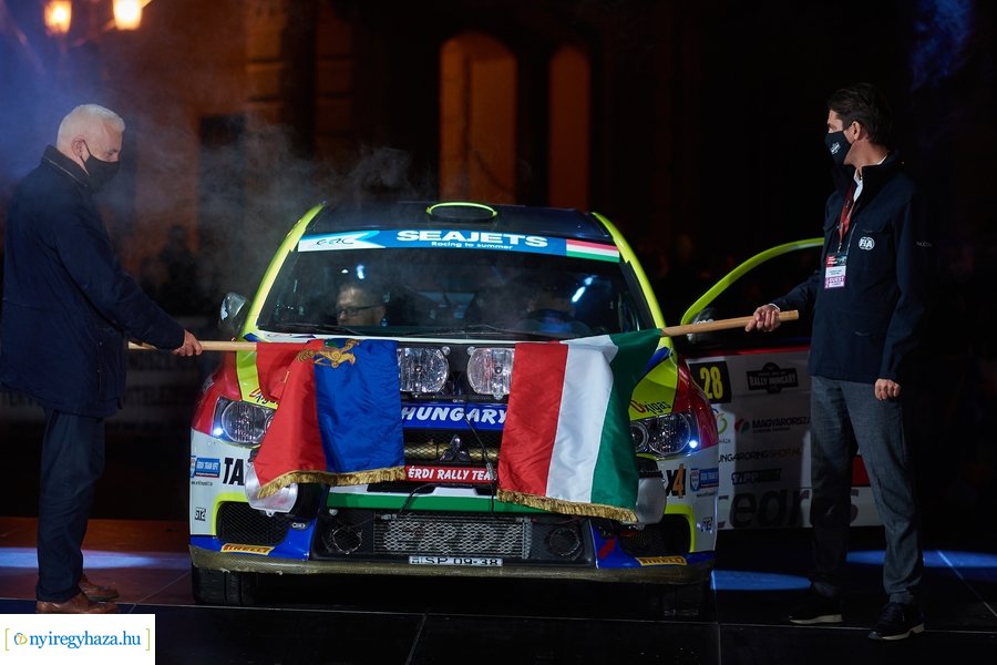 Rally Hungary 2020 Nyíregyháza  - rajtceremónia
