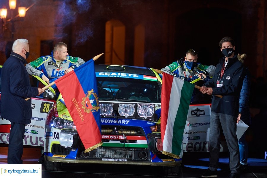 Rally Hungary 2020 Nyíregyháza  - rajtceremónia