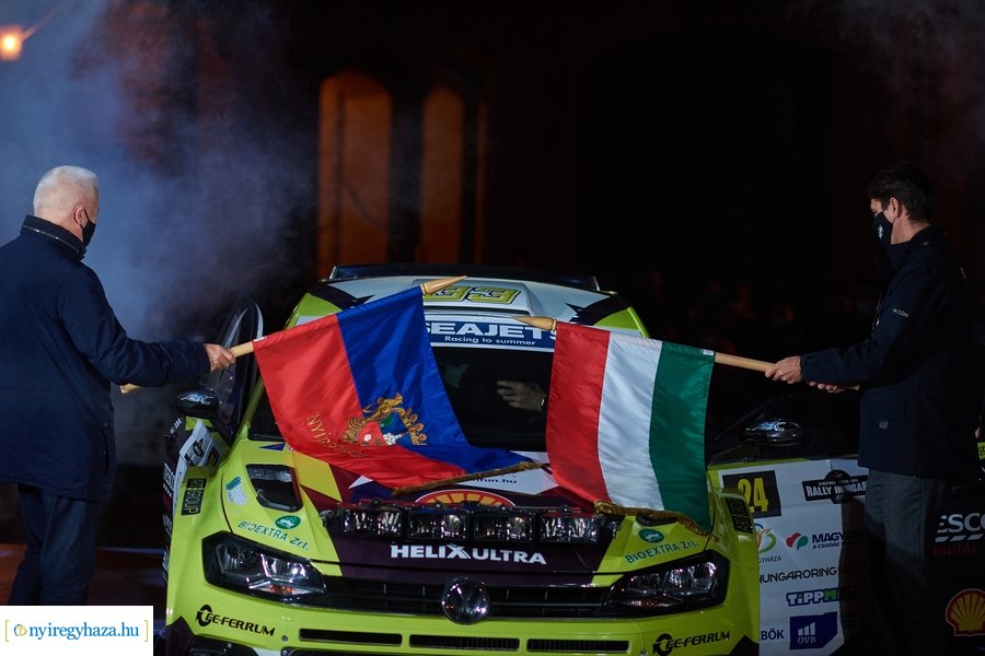 Rally Hungary 2020 Nyíregyháza  - rajtceremónia