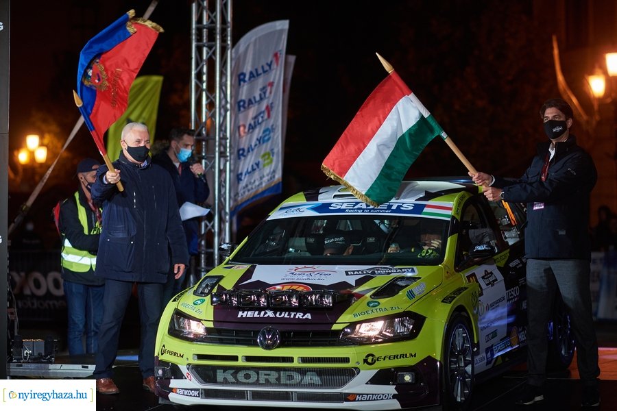 Rally Hungary 2020 Nyíregyháza  - rajtceremónia