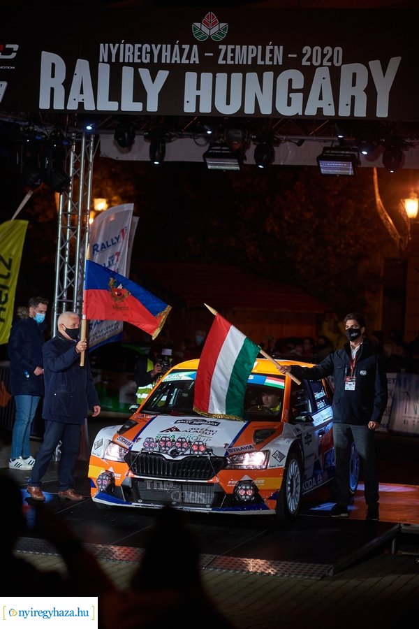 Rally Hungary 2020 Nyíregyháza  - rajtceremónia