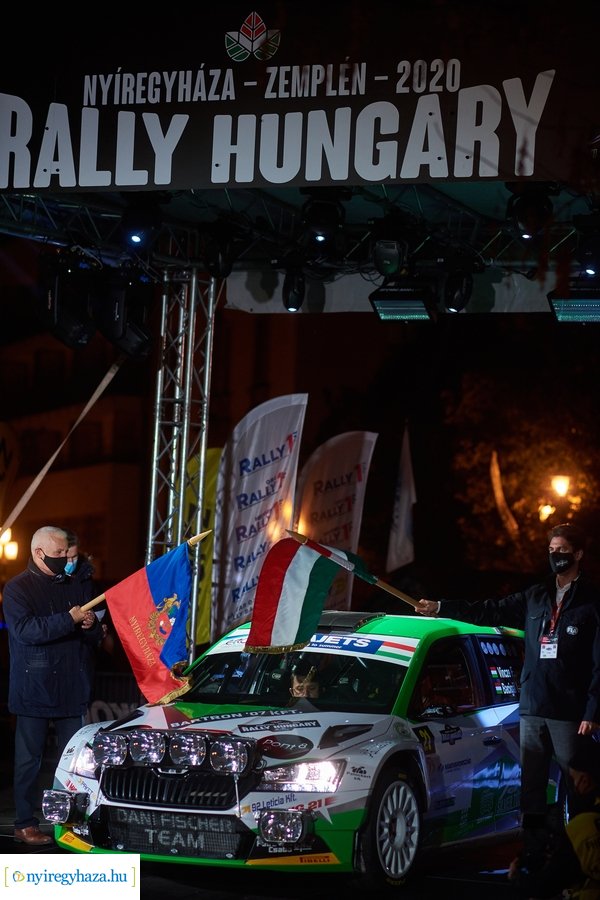 Rally Hungary 2020 Nyíregyháza  - rajtceremónia