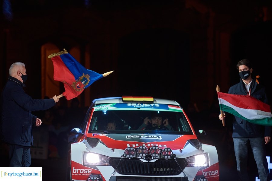 Rally Hungary 2020 Nyíregyháza  - rajtceremónia