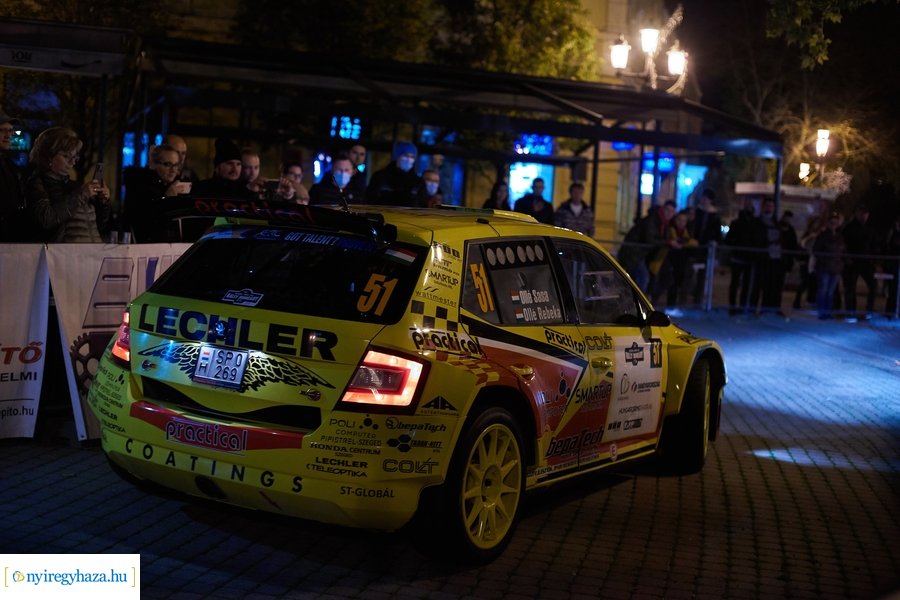 Rally Hungary 2020 Nyíregyháza  - rajtceremónia