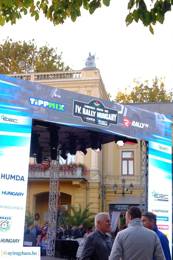 Rally Nyíregyháza 2023 - díjkiosztó