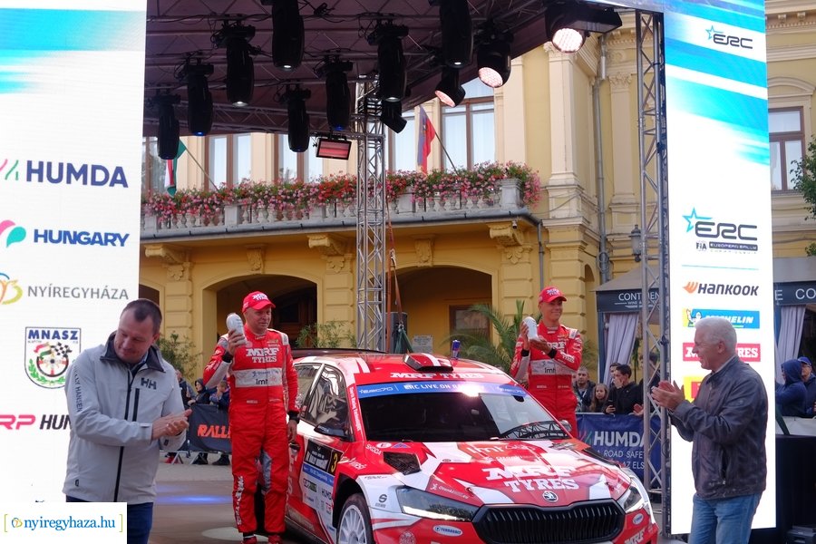 Rally Nyíregyháza 2023 - díjkiosztó