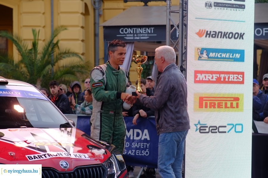Rally Nyíregyháza 2023 - díjkiosztó