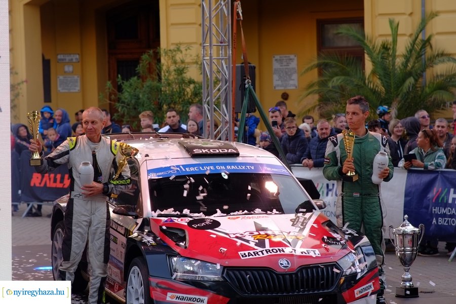 Rally Nyíregyháza 2023 - díjkiosztó