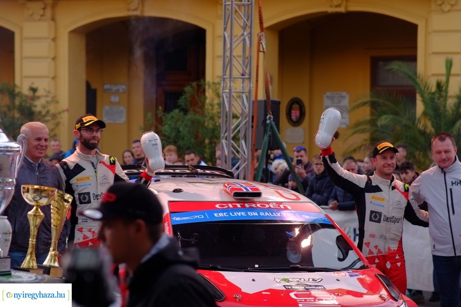 Rally Nyíregyháza 2023 - díjkiosztó